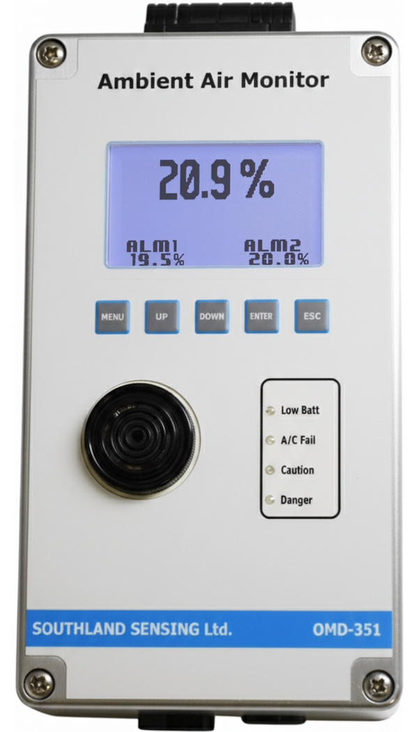 OMD-351-O2 Ambient Air Oxygen Monitor
