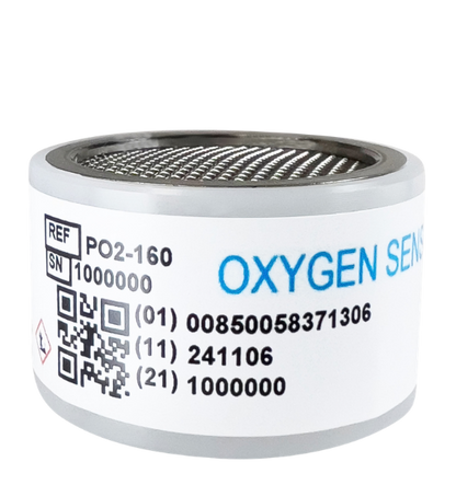 PO2-160 Percent Oxygen Sensor fuel cell for replacement in Southland Sensing and compatible industrial gas analyzers.