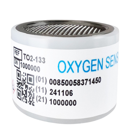 TO2-133 Trace PPM Oxygen Sensor - Direct replacement for Teledyne L-2C and Analytical Industries GPR-12-100 gas sensors.