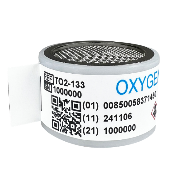 TO2-133 Trace PPM Oxygen Sensor - High-accuracy industrial replacement for Teledyne L-2C and Analytical Industries GPR-12-100.