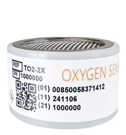 TO2-2X Trace PPM Oxygen Sensor fuel cell designed for gas streams containing CO2 and acid gases.