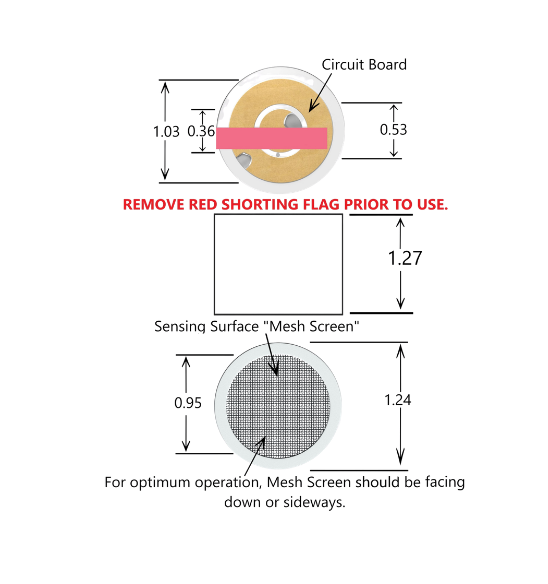 PO2-1x Percent Oxygen Sensor